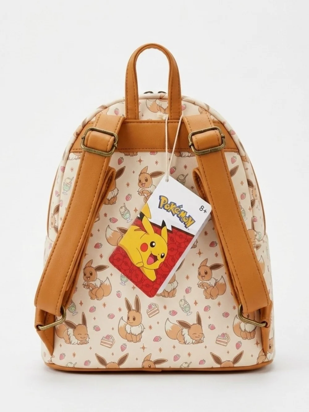 Disney Loungefly Pokemon Mini Cream and Tan  Backpack